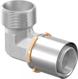 Uponor S-Press elbow adapter male thread 40-R1 1/4"MT - Item available on request, minimum lead time 2 weeks