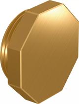 Uponor Uni-C manifold end plug male S/SH PL 1"MT