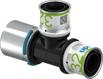 Uponor S-Press T-komad, redukovani PPSU 40-32-32