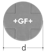 GF JRGURED cap lid DN25