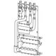 Uponor Comfort Port Skaktunit til vægmontage OW 5x