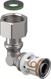 Uponor S-Press PLUS adapter elbow swivel nut 16-G1/2"SN