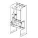 Uponor Comfort Port Skaktunit gulvstillet OF 5x