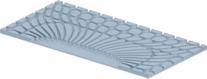 Uponor Vario heat protect manifold panel with sound protect 32mm