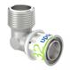 Uponor S-Press PLUS Gomito maschio 32-R1"MT