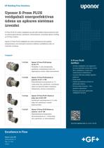 GF Jaunie Uponor S-Press 32 mm veidgabali LV (1184983)