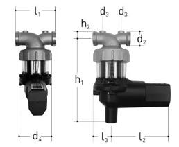 GF JRG CleanLine filtro controflusso automatico DN32