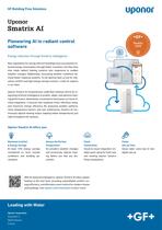 Uponor Smatrix AI One-Pager (ISH 2025 Innovations)