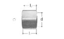 GF JRG Sanipex cappuccio per collettore ad incasso FT 3/4"