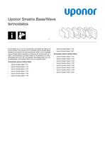 SD Smatrix Base/Wave thermostats ES 1162417 v1