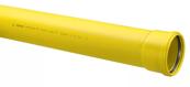 CABLE DUCTING PIPE 110 SN8 YELLOW 6M PP NS 2967