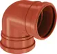 UNDERGROUND DRAINAGE SOCKET BEND 110 88,5 DEG PP