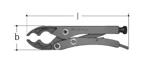 GF JRG Sanipex pipe wrench d25+32