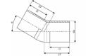 SURVE PE PÕLV 110X30 PN10 SDR17 PE100