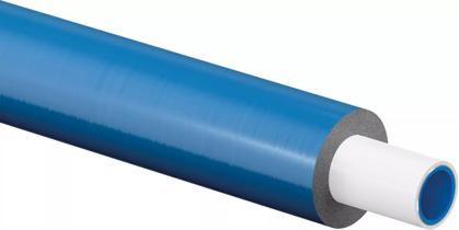 Uponor Uni Pipe PLUS бяла изолирана S10 WLS 035 20x2,25 blue 75m