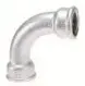 GF Malleable Fittings curva 90GR FF 1 1/2"