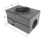 GF JRGURED UP insulation box DN20