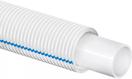 Uponor Aqua Pipe siniraitaisessa suojaputkessa white/blue 16x2,2 25/20 50m
