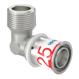 Uponor S-Press PLUS Gomito maschio 25-R3/4"MT