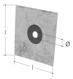 GF JRG Sanipex guarnizione di tenuta 200x200-36-82mm