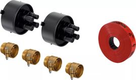 Uponor Ecoflex Thermo zestaw przyłączeniowy do rur Twin HP