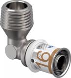 Uponor S-Press PLUS coude 90° mâle