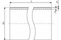 PROFUSE RC VEETORU 200X11,9 PN10 SININE 6M SDR17 PE100 RC