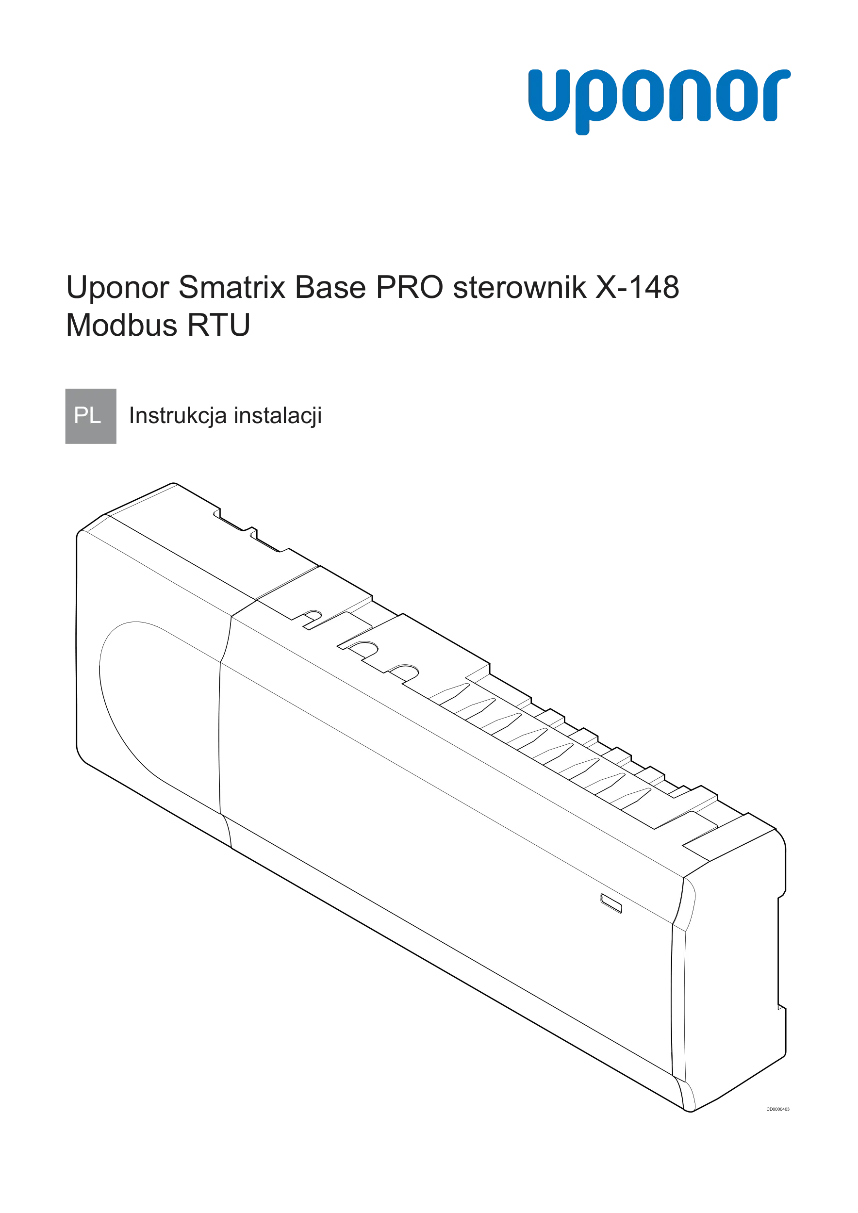 IM Smatrix Base PRO controller X-148 Modbus RTU PL 1185149 v5