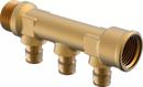 Uponor Q&E Collettore ottone PL 3/4"MT/FT 3x16 c/c35mm