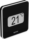 Uponor Smatrix Wave digitalni termostat style T-169 black D+ RH