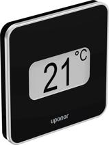 Uponor Smatrix Wave Termostato dig. + UR style T-169 black D+ RH