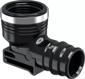 Uponor Q&E elbow adapter female thread PPSU 25-Rp3/4"FT