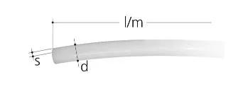 GF JRG Sanipex tubo, serpentine PN10 DN15