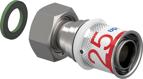 Uponor S-Press PLUS přechod s převlečnou maticí 25-G3/4"SN