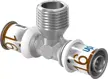 Uponor S-Press PLUS tee male thread 16-R1/2"MT-16