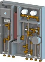 Uponor Combi Port E-Pro stacja mieszkaniowa UFH 25 CB MD EL MH MS BP SS IB