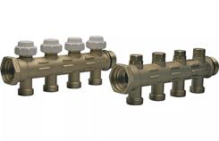 Uponor Vario B gulvvarmefordeler 1" 4 WGF 4X 20x2,0
