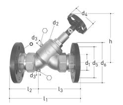 GF JRG valvola di non ritorno chiudibile DN65