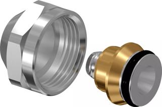 Uponor Uni-X Adattatore compressione bianco MLC