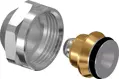 Uponor Uni-X Adattatore compressione bianco MLC 14-3/4"FT Euro