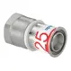 Uponor S-Press PLUS Übergangsmuffe 25-Rp3/4"FT