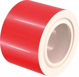 Uponor Q&E ring with stop edge red