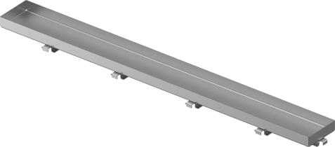 Uponor Aqua Ambient rest stone / silver 900mm