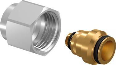 Uponor Uni-X compression adapter plated MLC UK