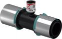Uponor S-Press composite tee reducer PPSU 63-25-63