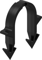 Uponor Tacker attache de tube courte set = 300pce 14-17mm h=35mm