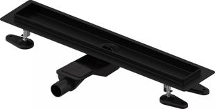 Uponor Aqua Ambient shower inlet low black