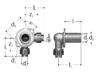 GF JRG Sanipex wall penetration double FT 16x1/2" L25mm