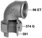 GF Malleable Fittings gomito raccordo sede conica 96 96 1 1/4 G