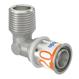 Uponor S-Press PLUS Gomito maschio 20-R1/2"MT